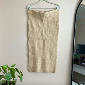 Knit Sweater Skirt